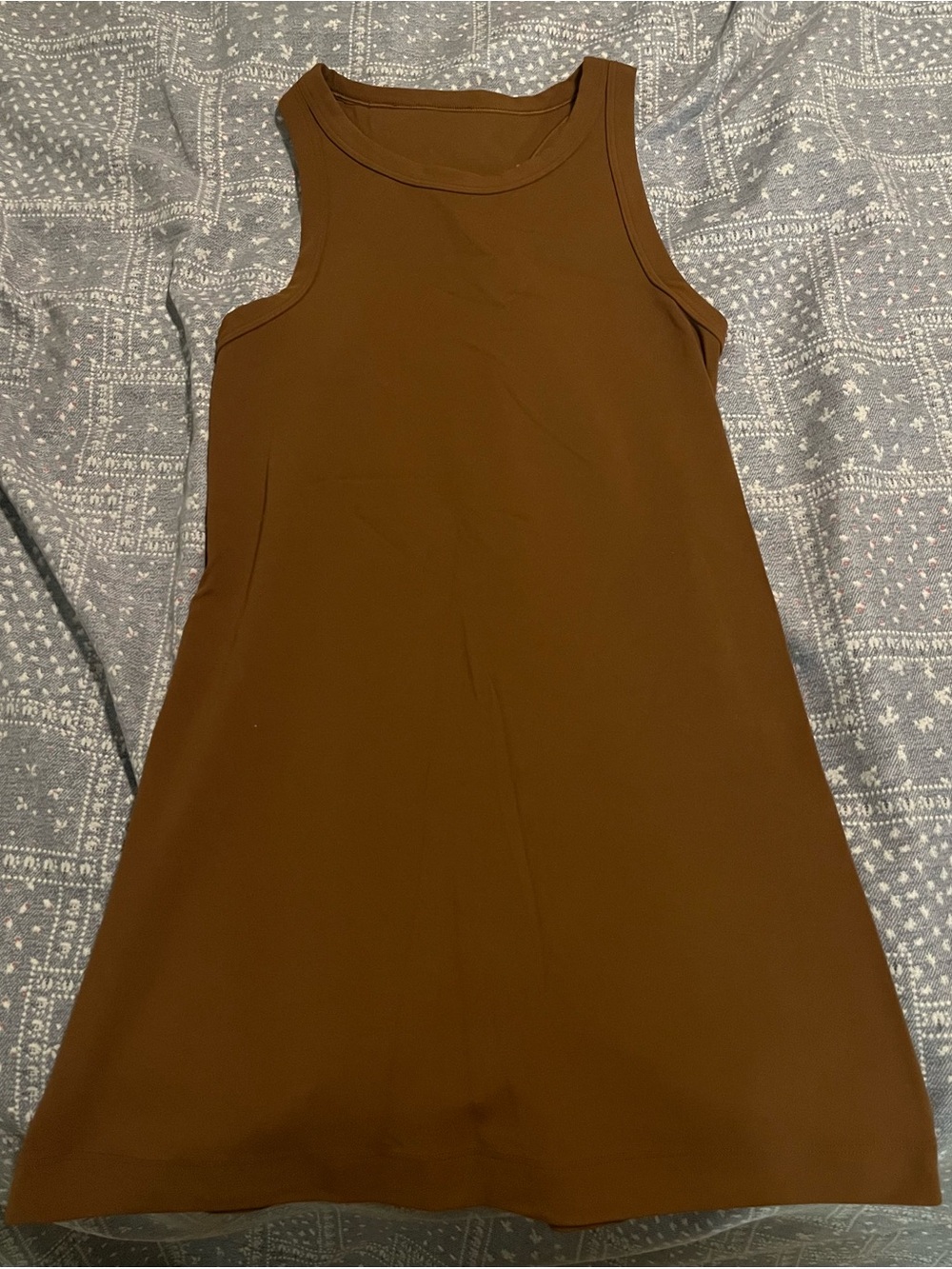 lululemon athletica Brown Sleeveless Tank Top
